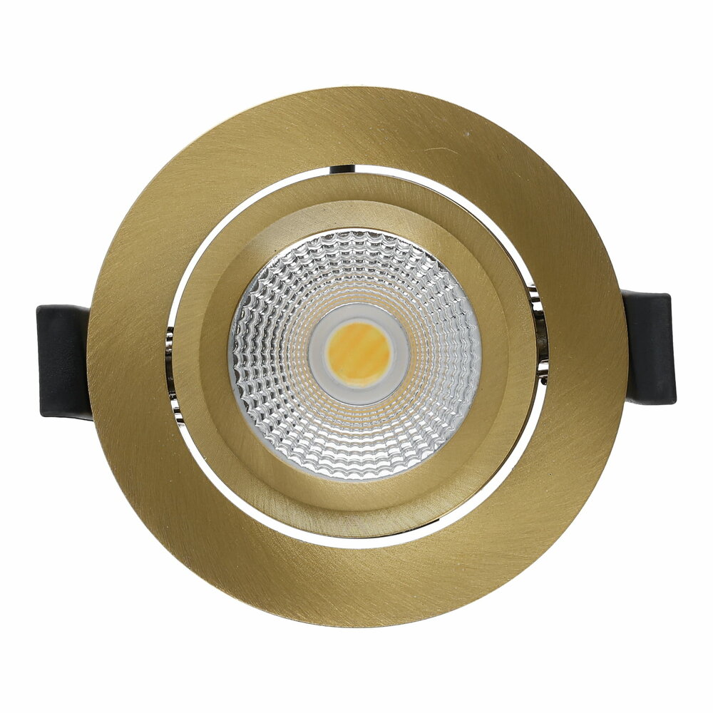 LED Einbauspot slim-fit | 4-6W | Dimmbar | CCT-switch | IP65 | Messing