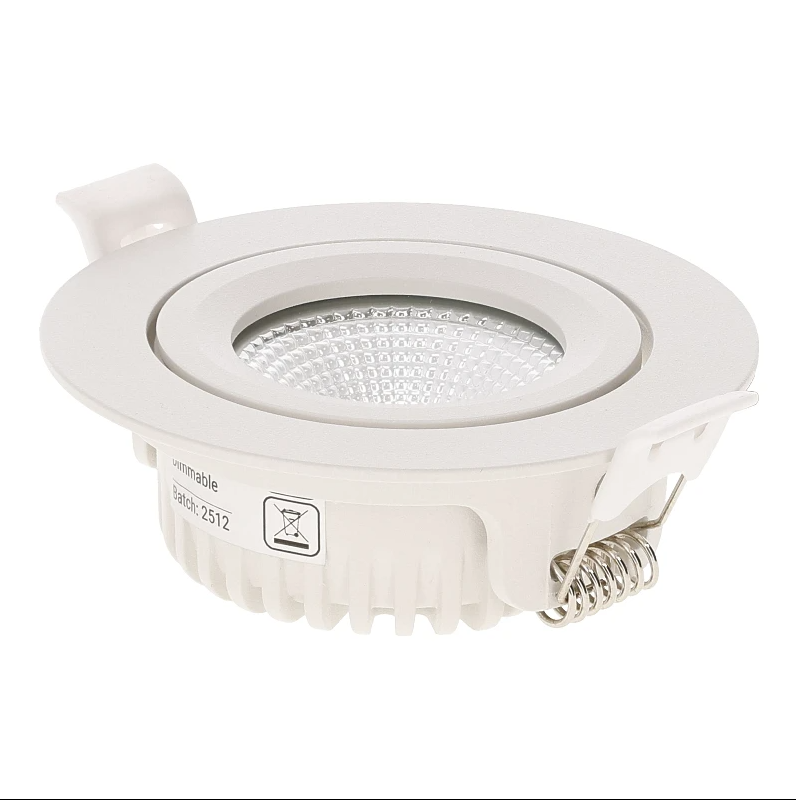 LED Einbauspot slim-fit | 4-6W | Dimmbar | CCT-switch | IP65 | Wei&szlig;