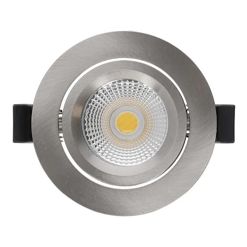 LED Einbauspot slim-fit | 4-6W | Dimmbar | CCT-switch | IP65 | Silber