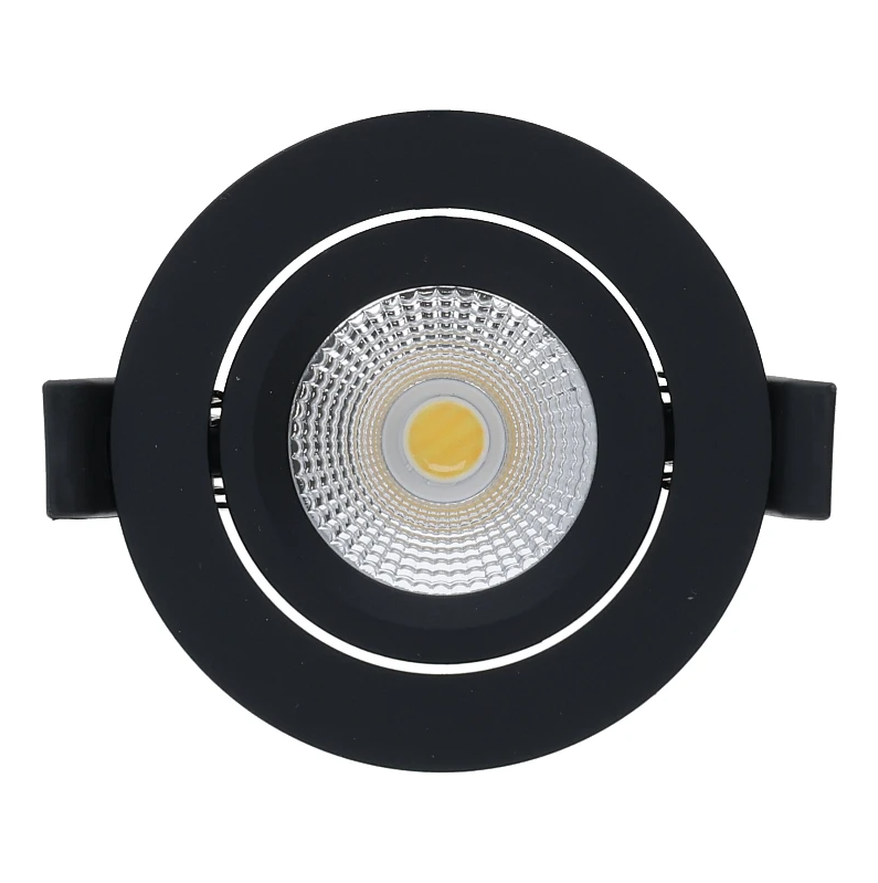 LED Einbauspot slim-fit | 4-6W | Dimmbar | CCT-switch | IP65 | Schwarz