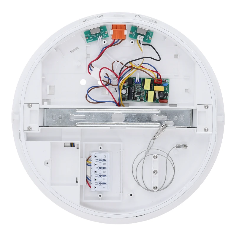 Led plafonni&egrave;re Nomos | &Oslash;280 | 13-18-24W | CCT-switch | IP54
