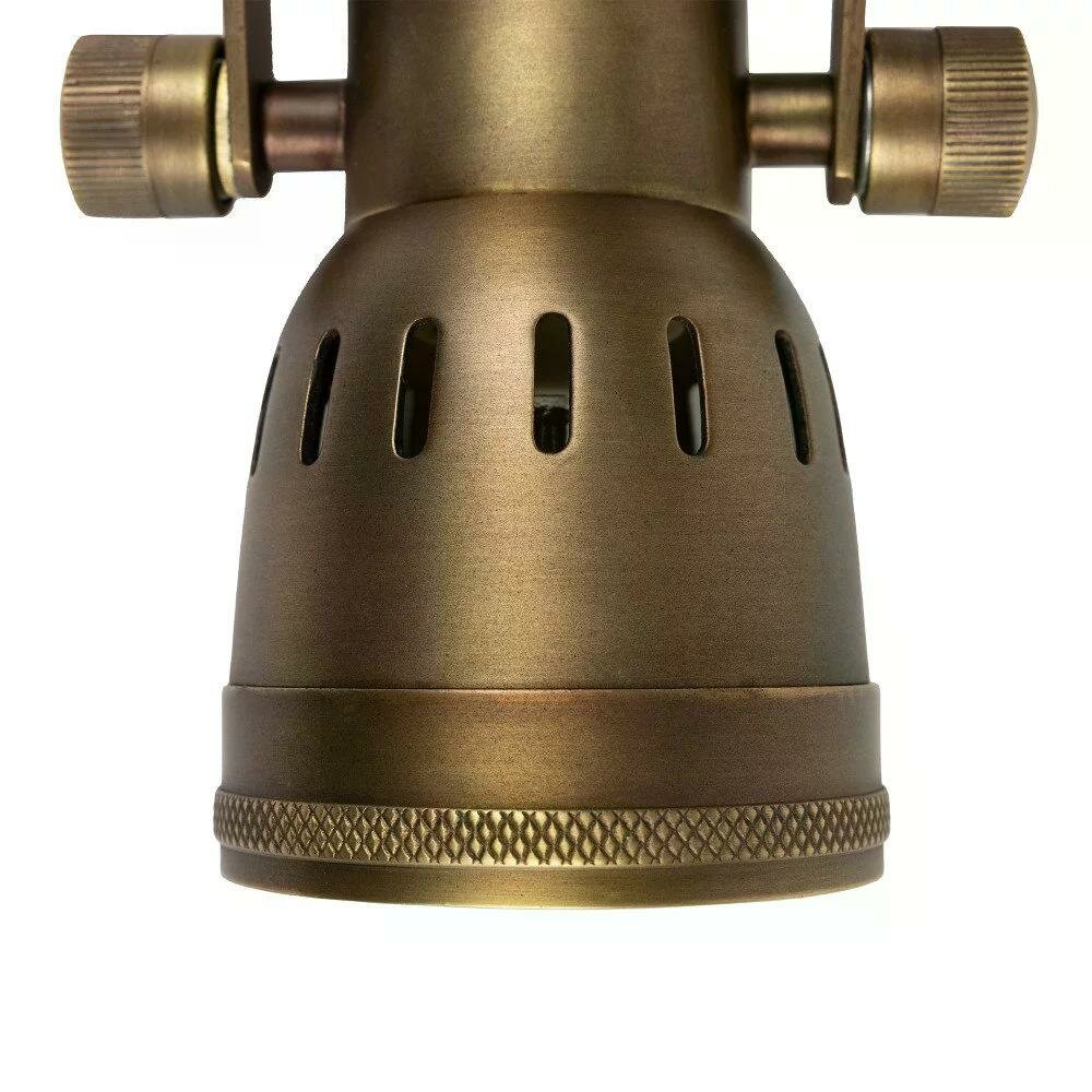 Indigo Wandleuchte/Deckenspot | Messing | H: 11 cm