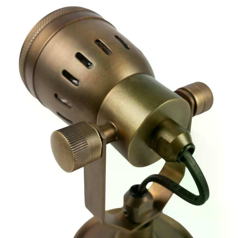 Indigo Wandleuchte/Deckenspot | Messing | H: 11 cm