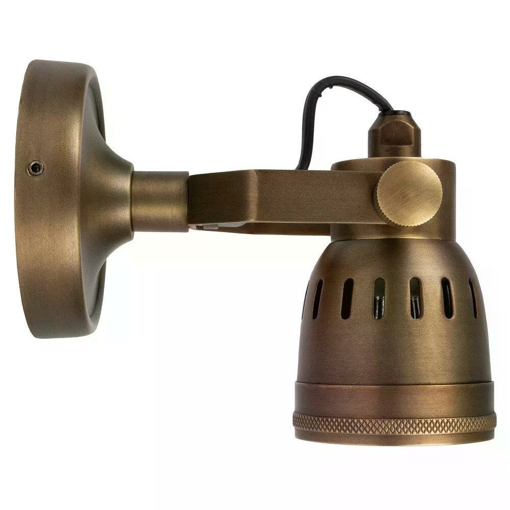 Indigo Wandleuchte/Deckenspot | Messing | H: 11 cm