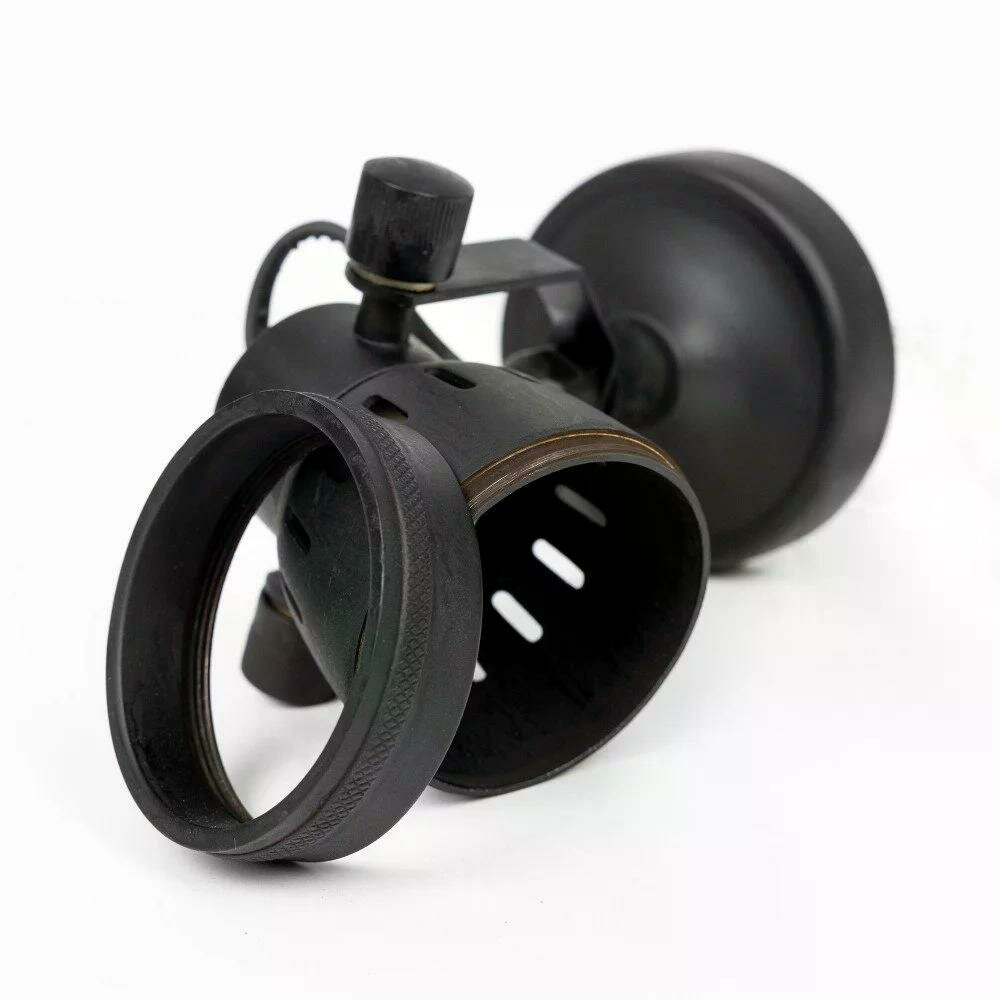 Indigo Aufbaustrahler | schwarz | GU10