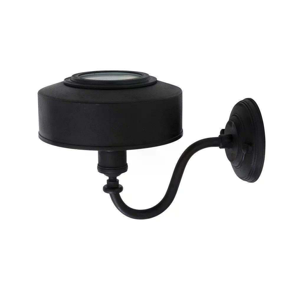 Wandleuchte Antibes in Schwarz