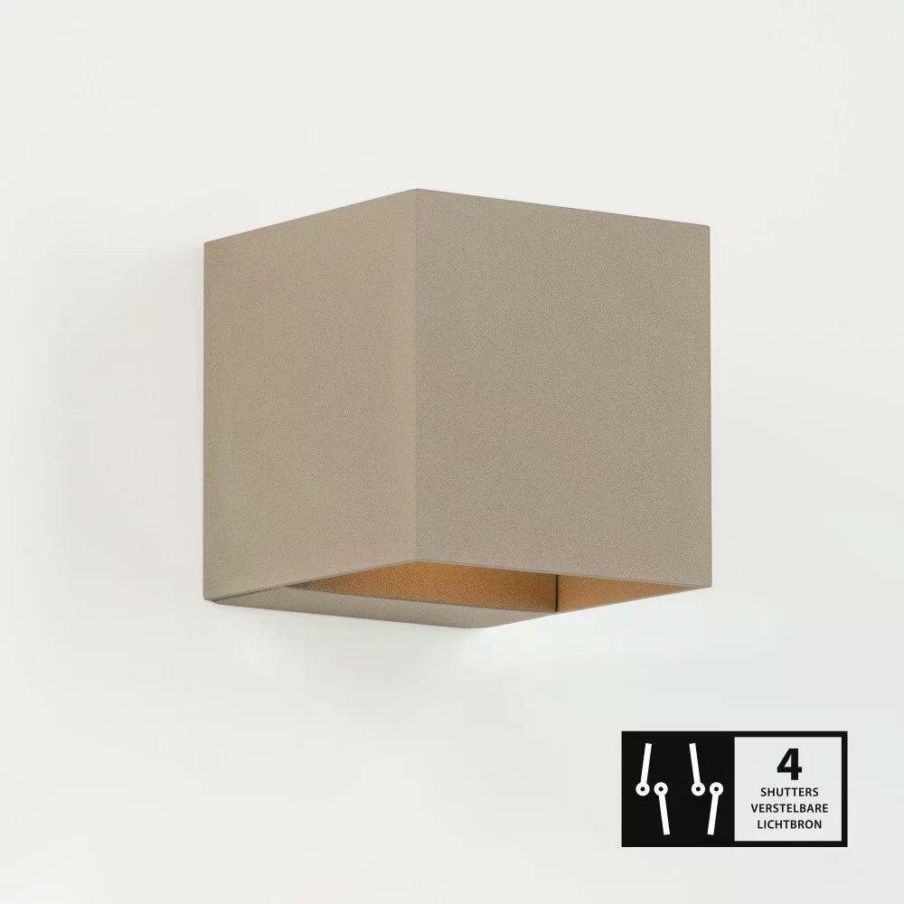 Wandleuchte Shift | Champagner | 10 cm