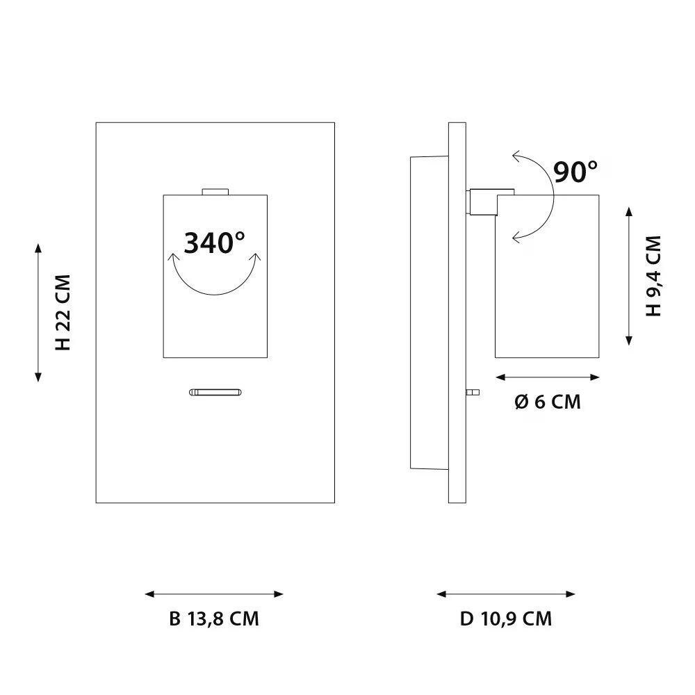 Pendelleuchte Mila | wei&szlig; | H: 22 cm