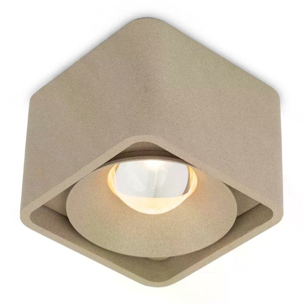 Lars Aufbauspot | champagner | 9 cm