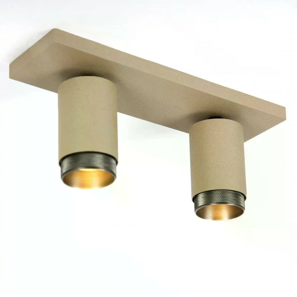 Scott 2 Aufbaustrahler | champagner | GU10