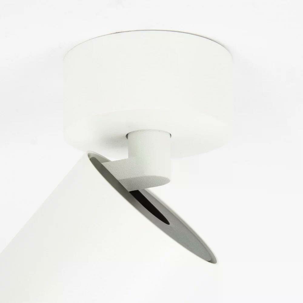 Mila 1 Round Surface-mounted Spotlight | white | GU10