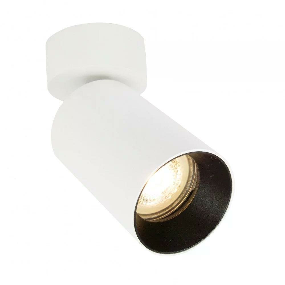 Mila 1 Round Surface-mounted Spotlight | white | GU10