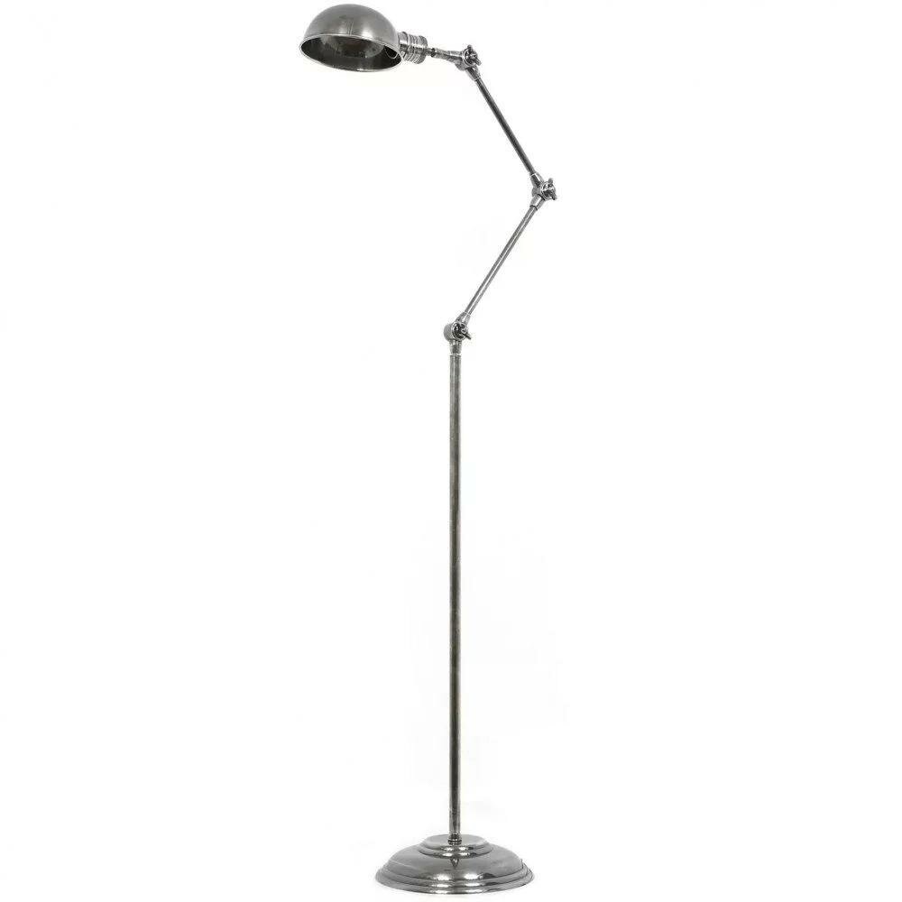 Stehlampe Nova | Antikes Silber | 150 cm