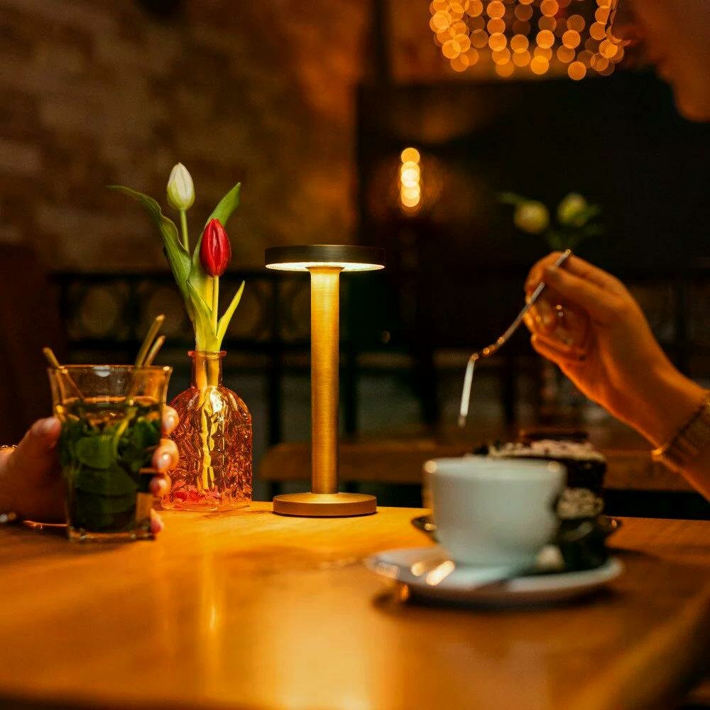 Solo Tischlampe | Bronze | 22 cm