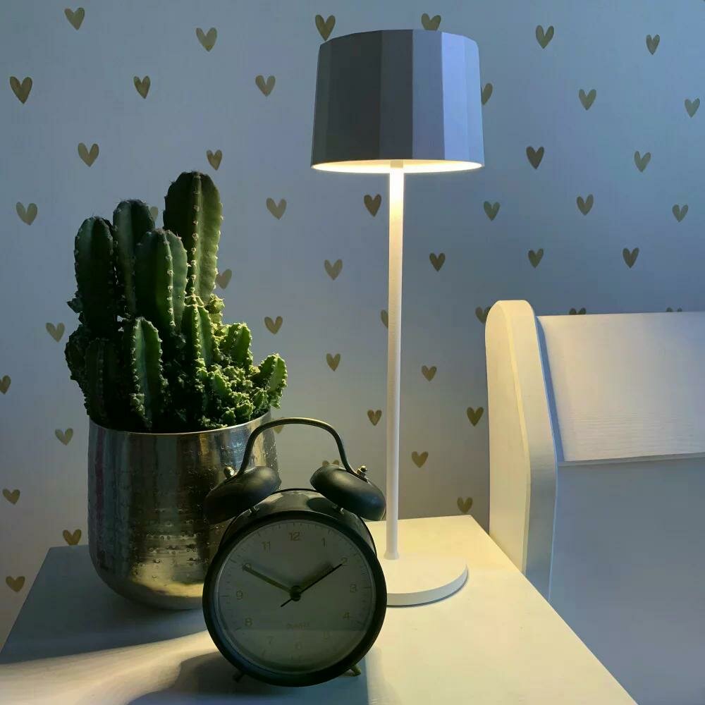 Lido Wiederaufladbare LED-Tischlampe | gr&uuml;n | &Oslash;11cm