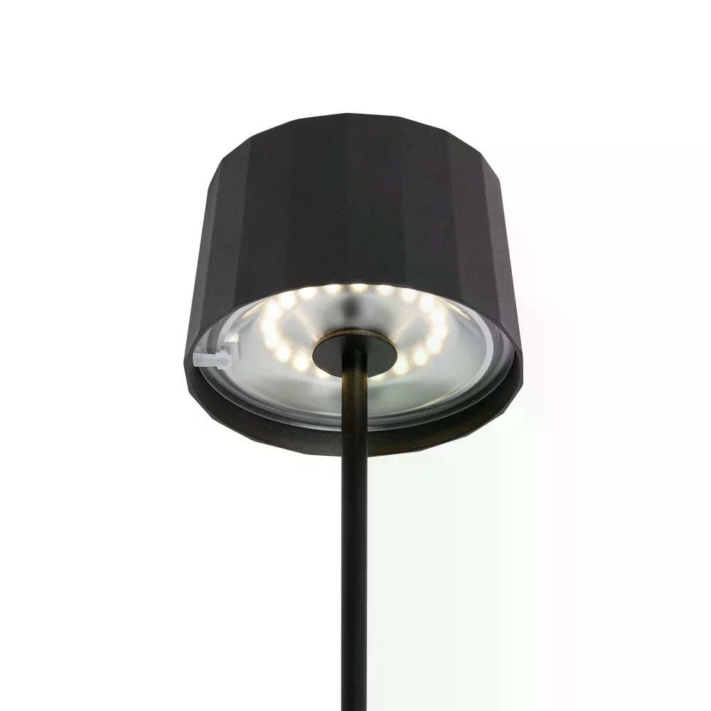 Lido Wiederaufladbare LED-Tischlampe | anthrazit | H: 35,30cm