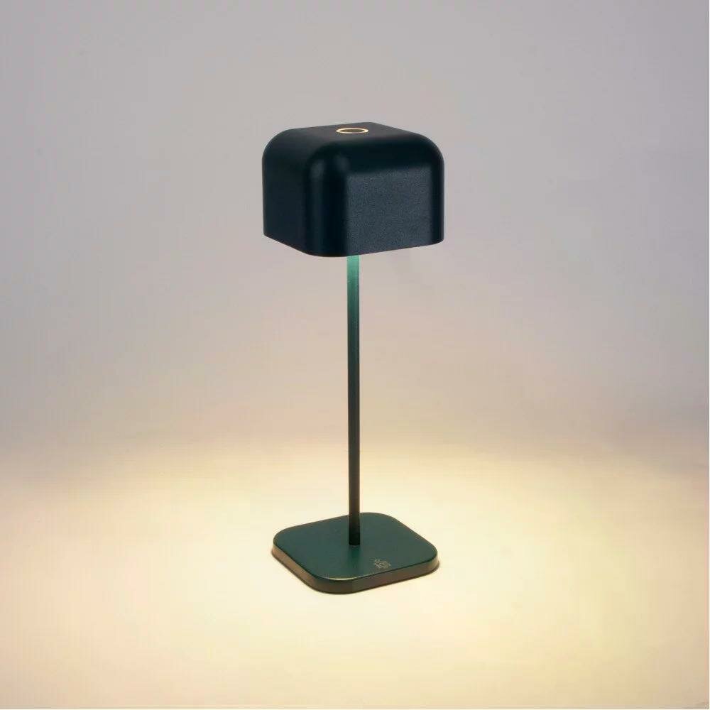 Cabo Tischleuchte | Ozeanblau | 30 cm