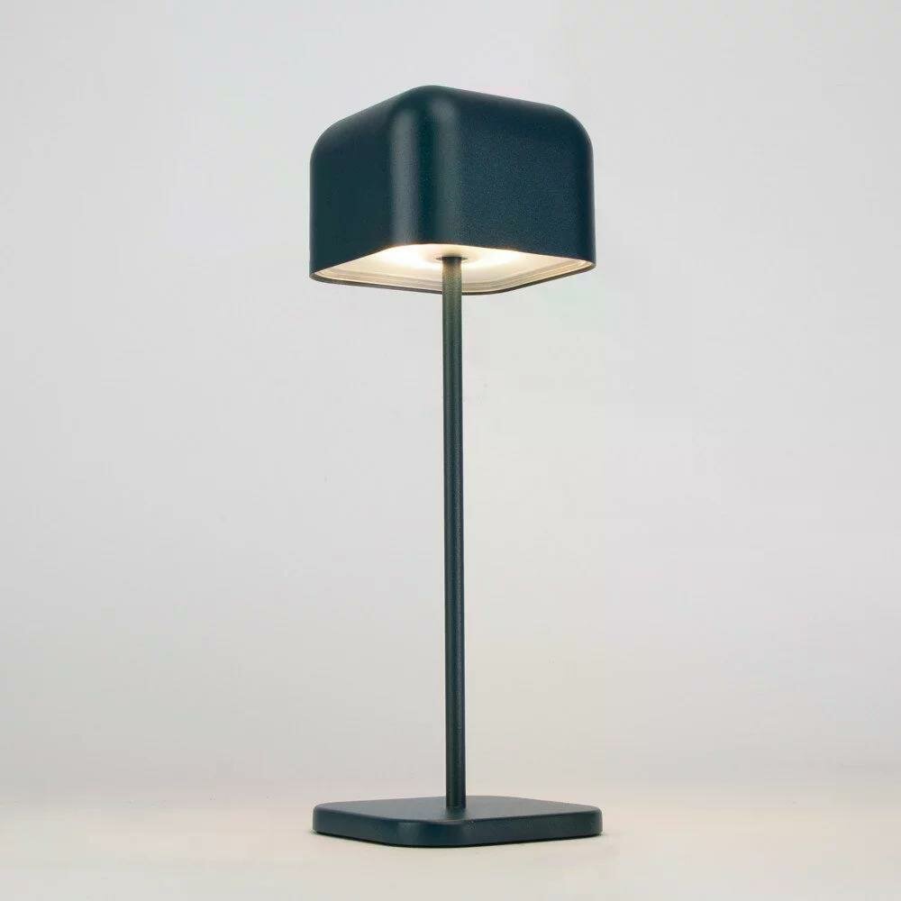 Cabo Tischleuchte | Ozeanblau | 30 cm