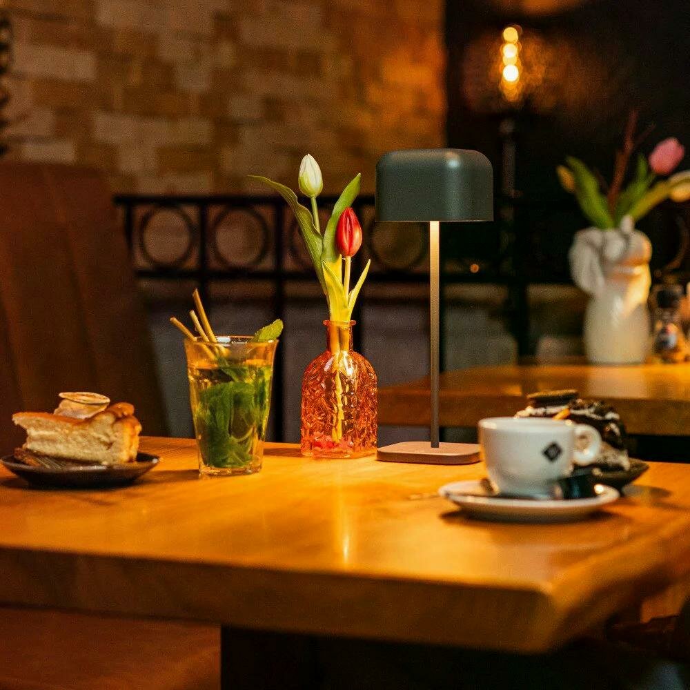 Cabo Tischlampe | anthrazit | 30 cm