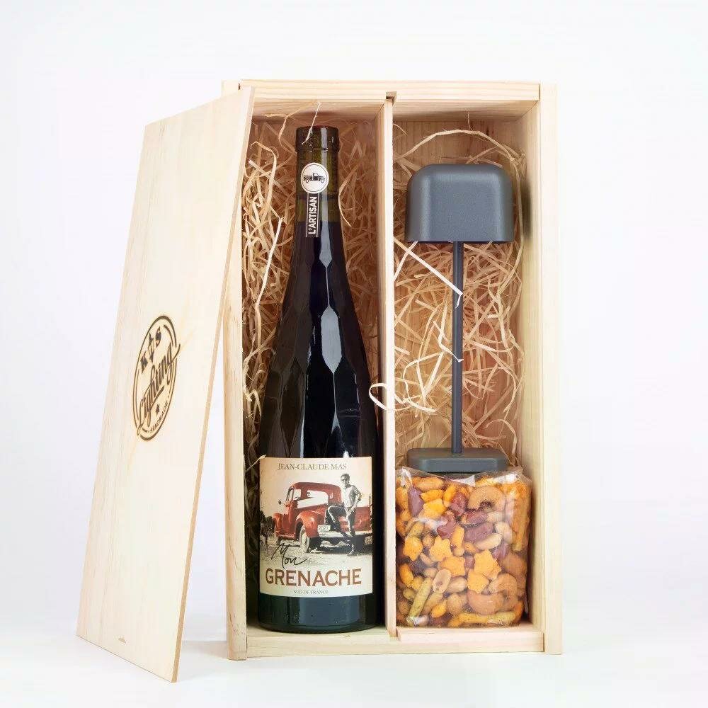 Kleine Cabo-Tischlampe | Anthrazit | 20 cm