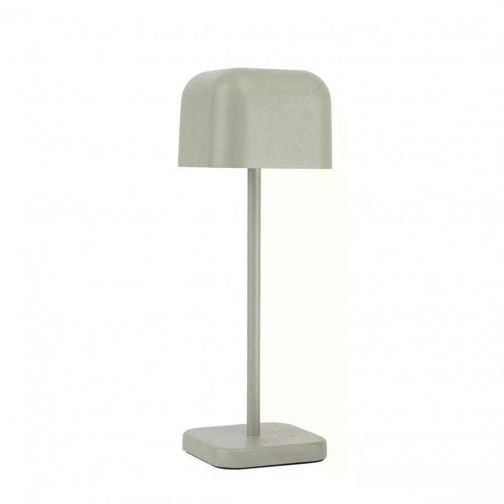 Kleine Cabo Tischleuchte | gr&uuml;n-grau | 20 cm