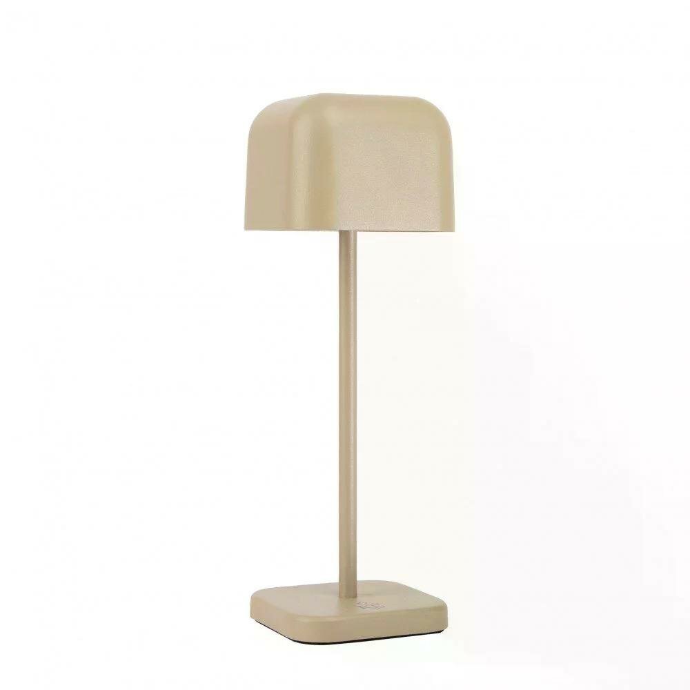 Cabo Tischlampe | Matt Grau Beige | 20 cm