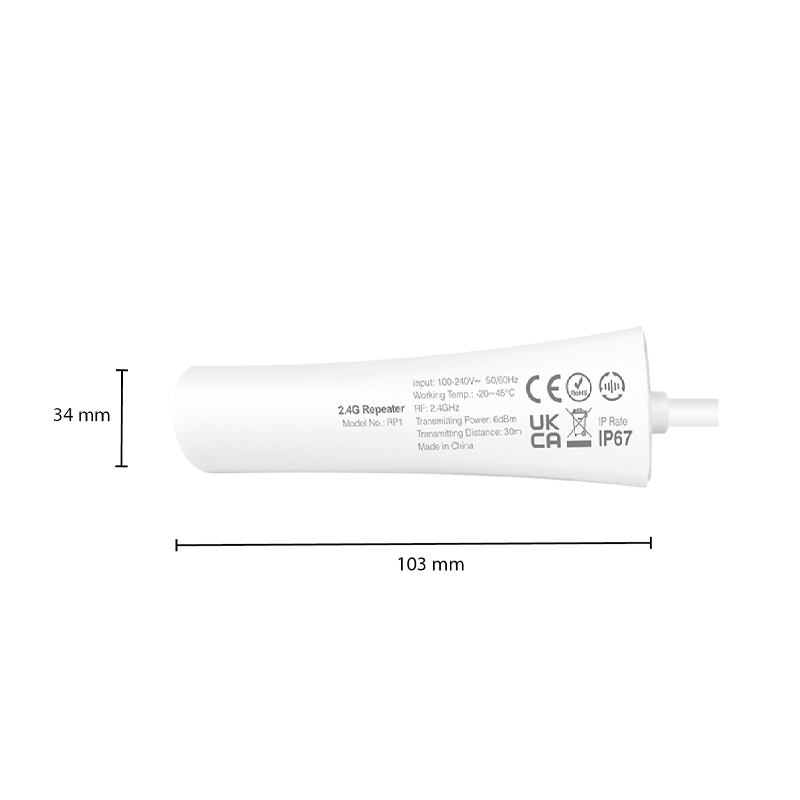 Mi-Light RF Repeater | Signaalversterker | Bediening van Meerdere Lampen