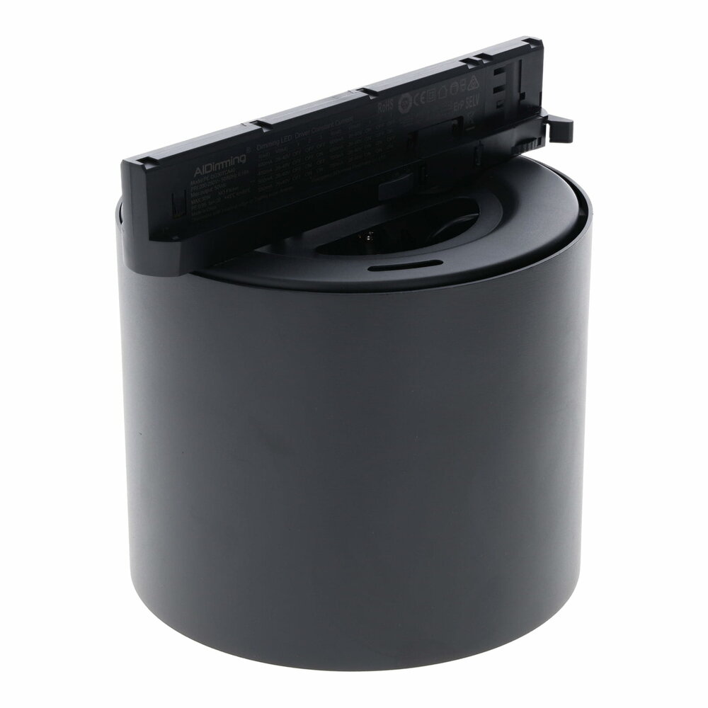 3-fase railverlichting | 26W | Zwart | Dimbaar | CCT-switch