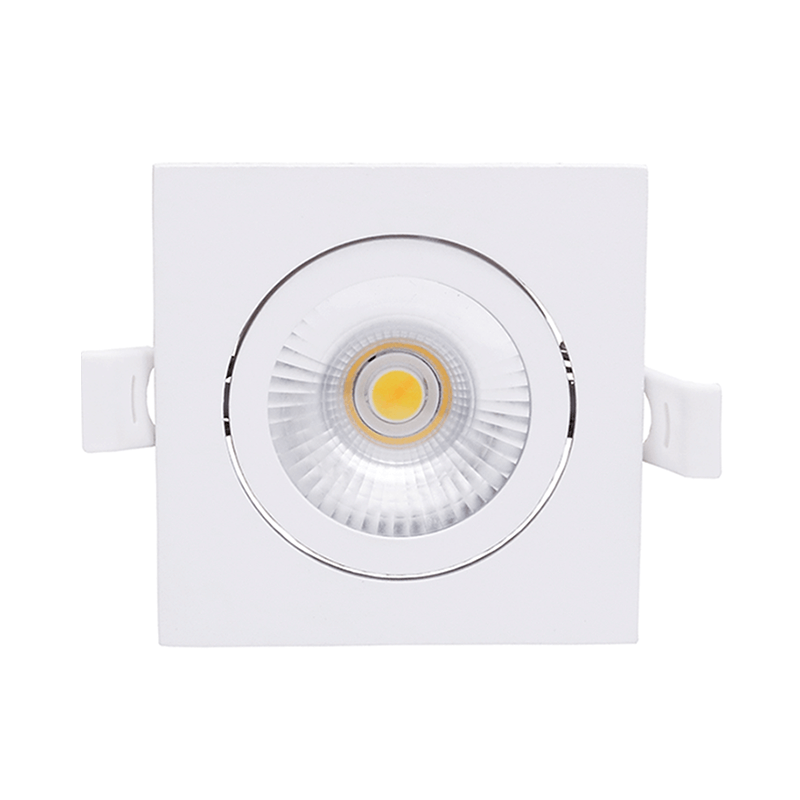 Led inbouwspot vierkant | Slim-Fit | Wit | 6W | Dimbaar | CCT-Switch