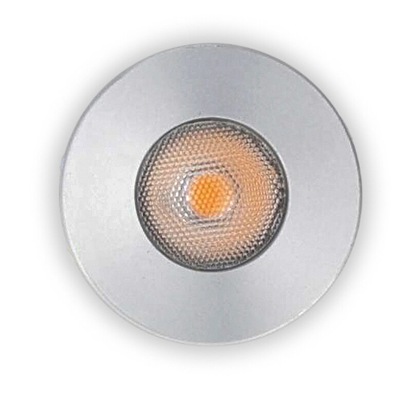 Inbouwspot set | Set van 10 | Zilver | Met afstandsbediening