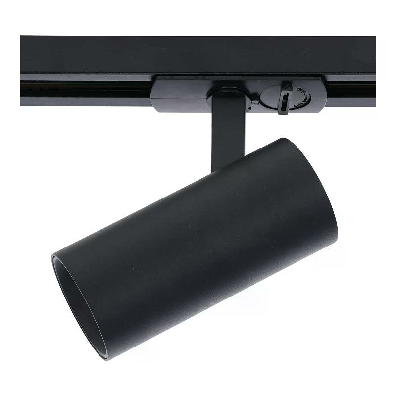 1-phase track spotlight | Black | 10W | Dimmable | CCT switch