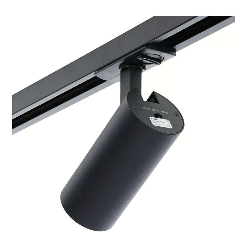 1-phase track spotlight | Black | 10W | Dimmable | CCT switch