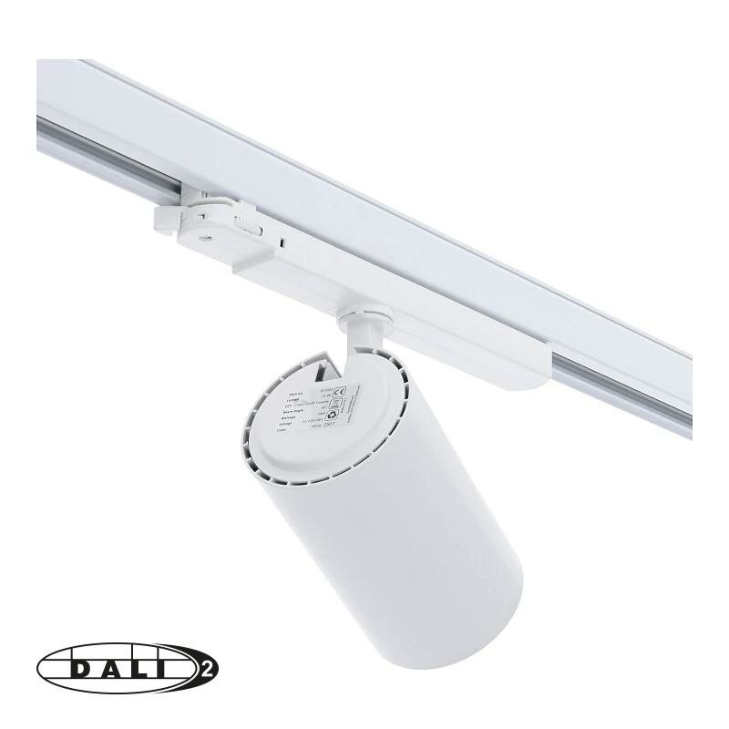 3-fase railspot Rosalin | DALI | 10-20-30W | Wit | CCT-switch