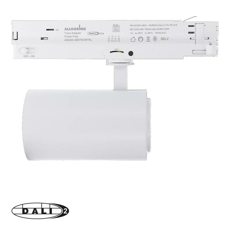3-fase railspot Rosalin | DALI | 10-20-30W | Wit | CCT-switch