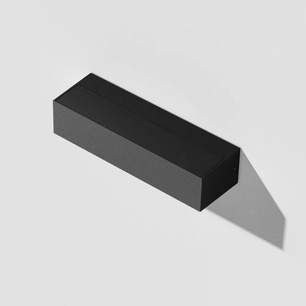 Wandleuchte Score M | Schwarz | 8W | 3000K | IP65