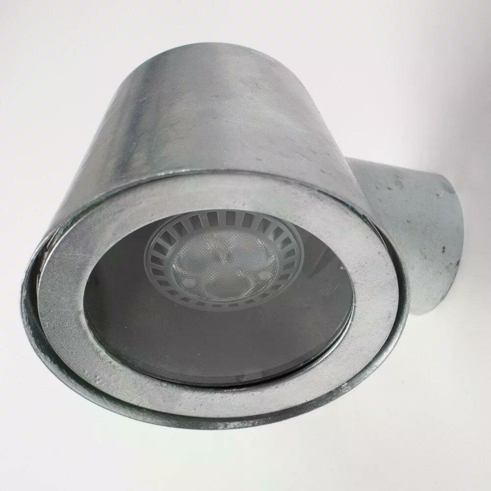 Wandleuchte Vita Cup | Verzinkt | GU10