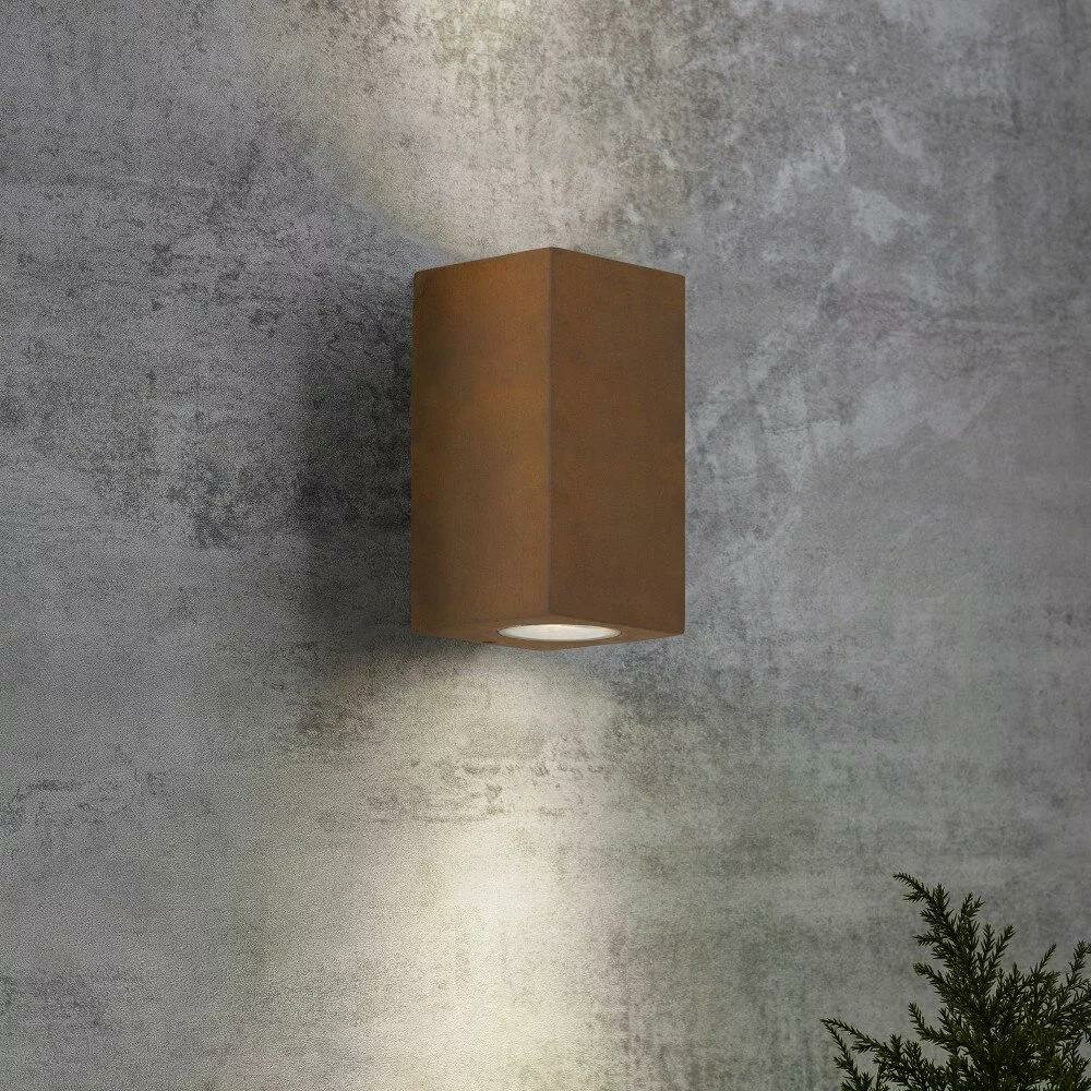Wandleuchte Levi Up &amp; Down | Corten | GU10