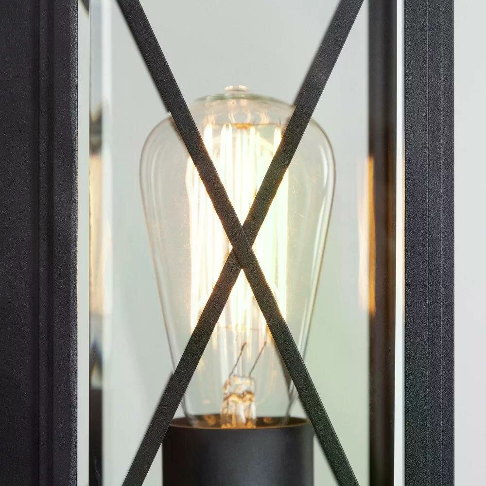 Wandleuchte Winchester | Mattschwarz