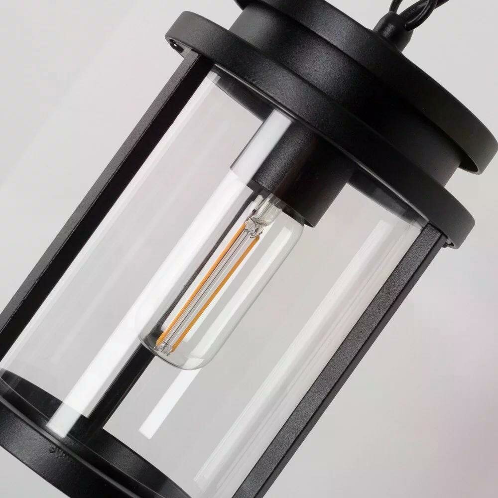 Pendelleuchte Sydney an Kette | Schwarz