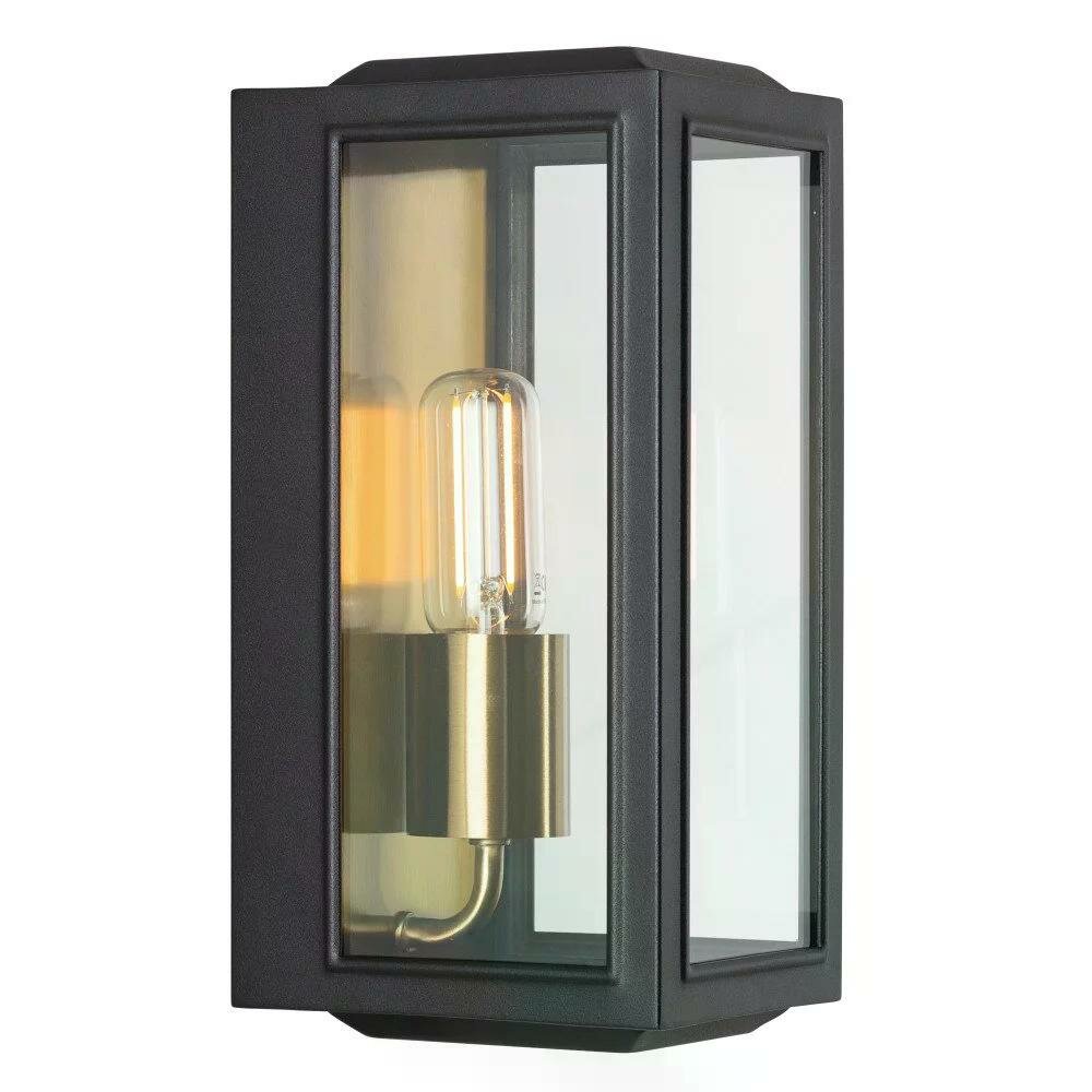 Wandleuchte Residence | Schwarz-Messing