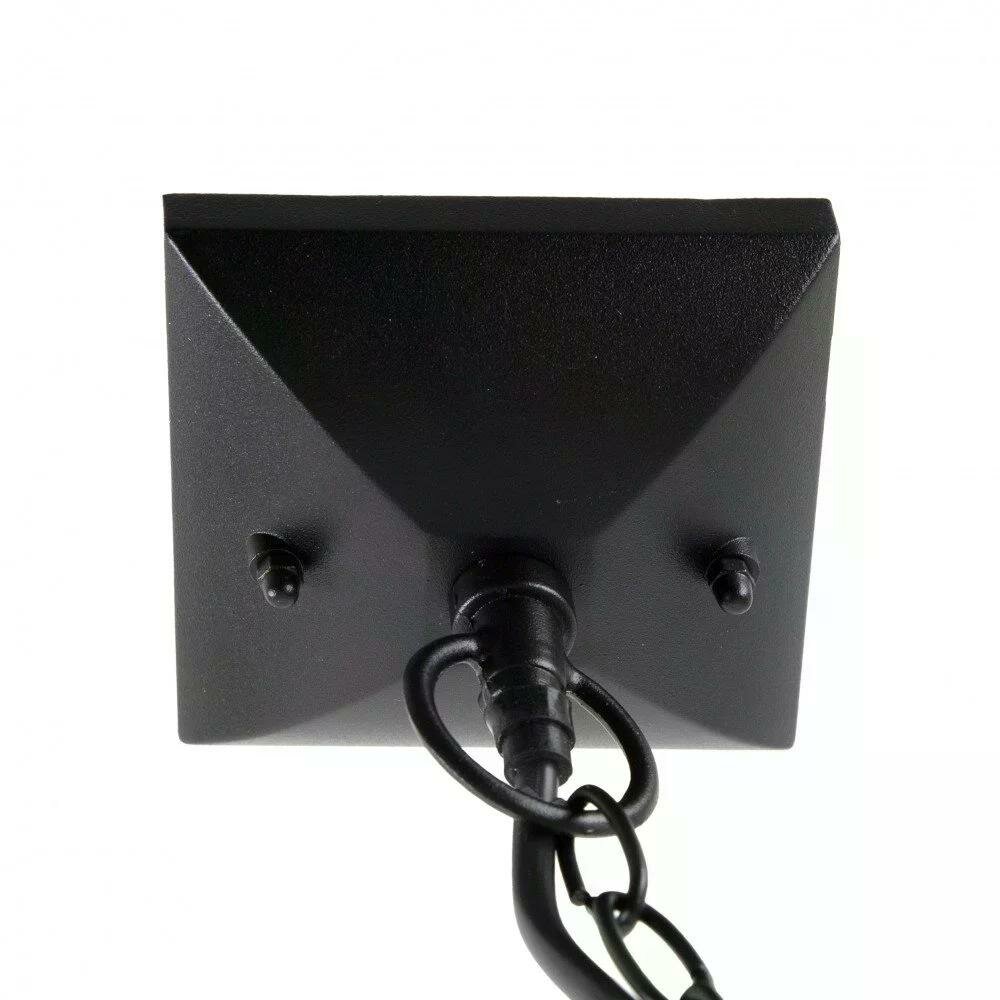 Pendelleuchte Jersey an Kette | Schwarz