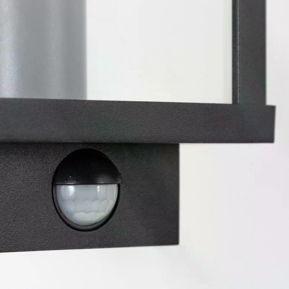 Wandleuchte Boston | Schwarz | Mit Sensor