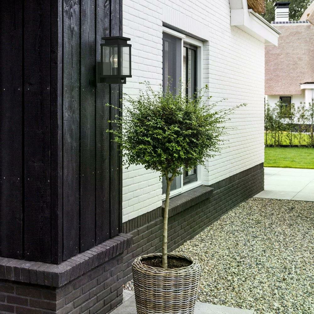 Wandleuchte Boston | Schwarz | Mit Sensor