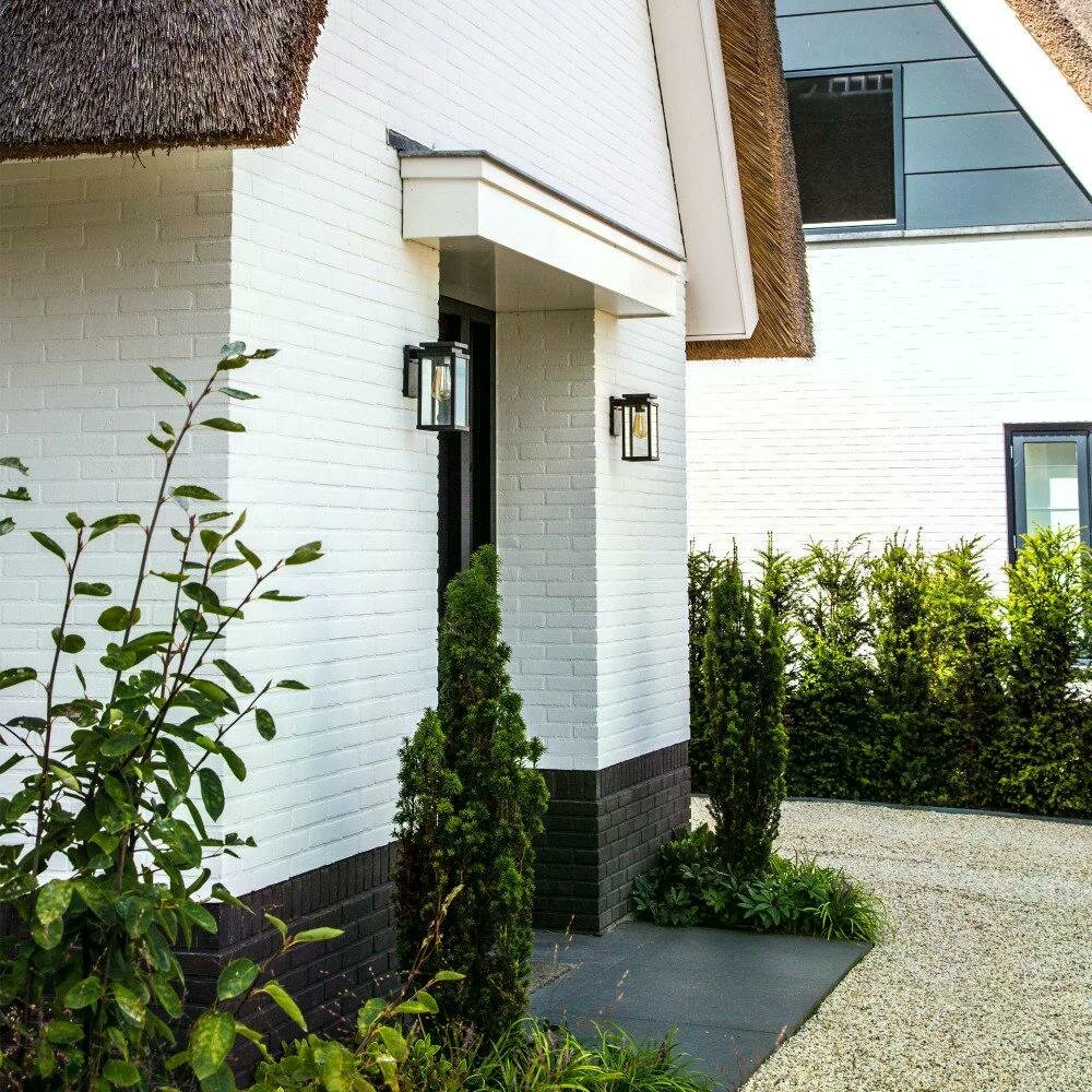 Wandleuchte Jersey L | Schwarz