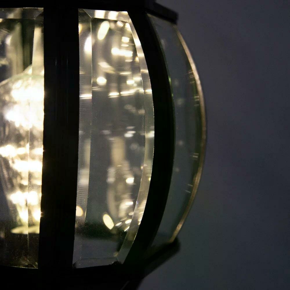 Au&szlig;enwandleuchte Andrew stehend | Gr&uuml;n