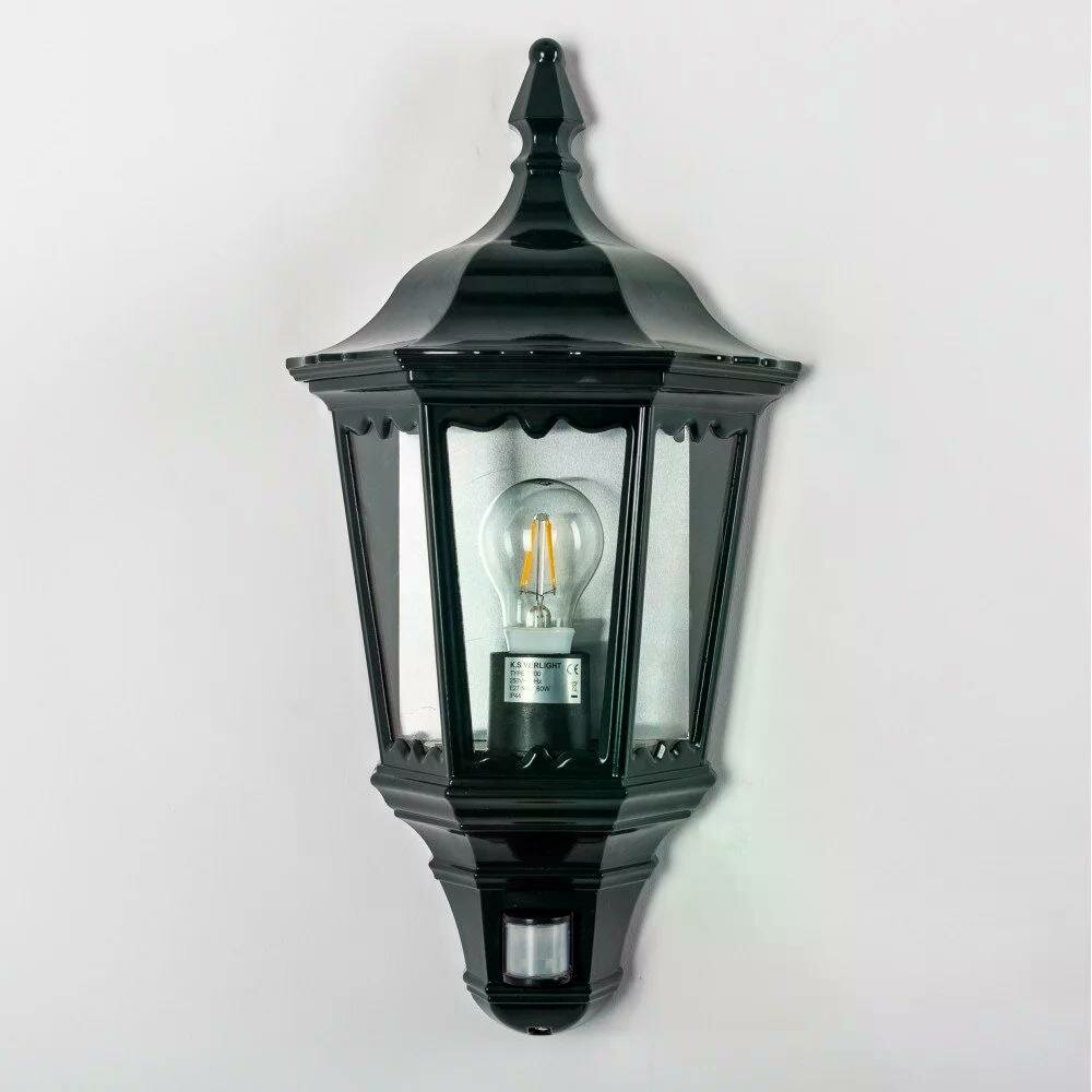 Wandleuchte Ancona | Gr&uuml;n | Mit Sensor