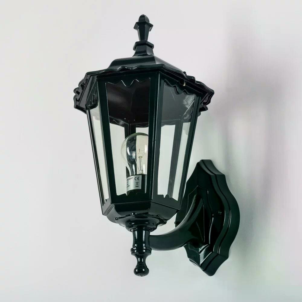 Wandleuchte Ancona stehend | Gr&uuml;n