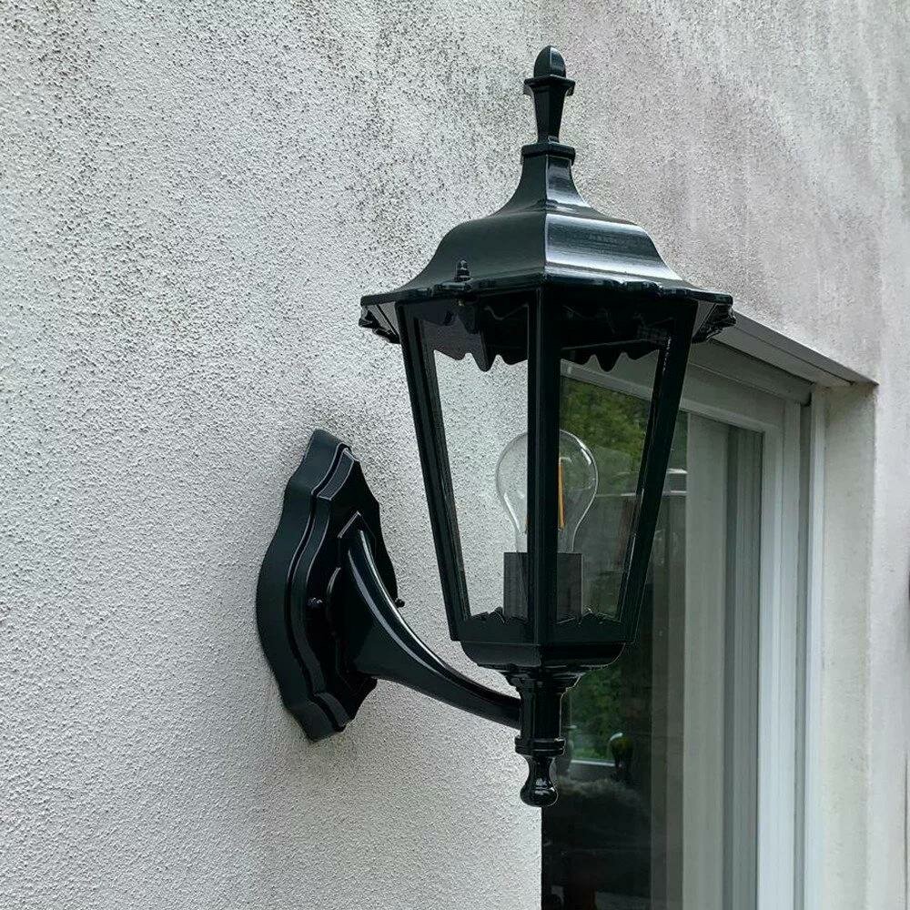 Wandleuchte Ancona stehend | Gr&uuml;n