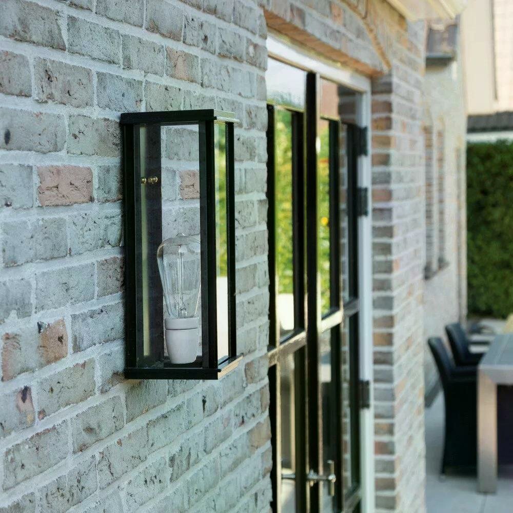 Wandleuchte Capital L | Schwarz