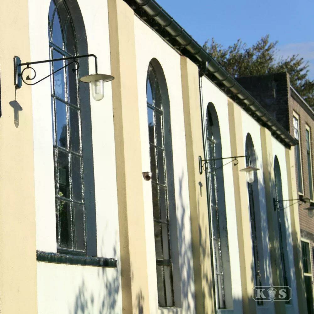 Wandleuchte Louvre verl&auml;ngert XL | Gr&uuml;n